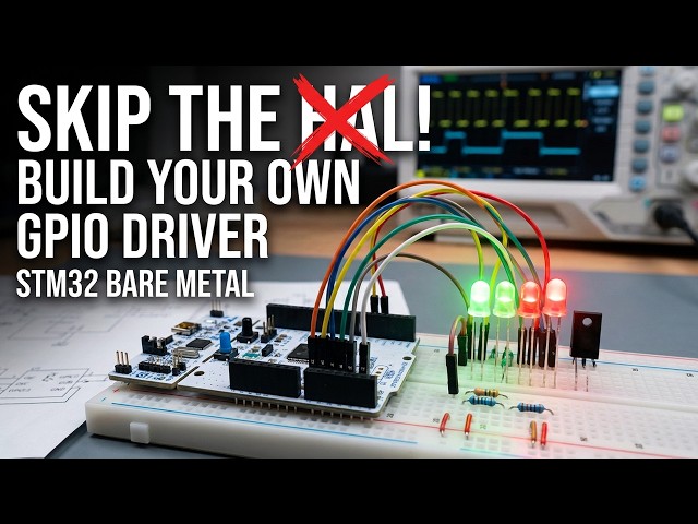Skip the HAL and Build Your Own GPIO Driver for STM32