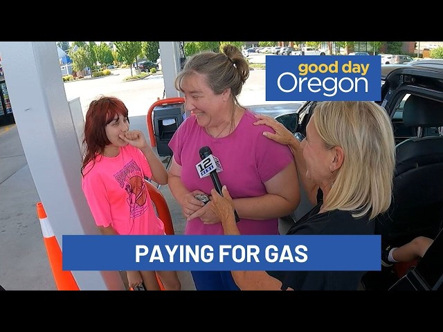 FOX 12 Surprise Squad surprises drivers by paying for gas