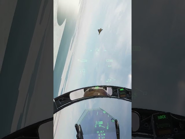 DCS  Intense Turning Battle - F 18 vs Mirage 2000 - Who Can WIn? Amazing Dogfight #shorts #dcs #f18