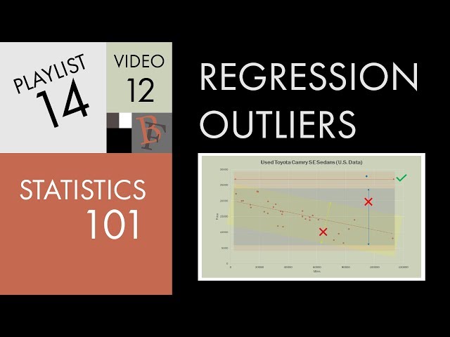 Statistics 101: Linear Regression, Outliers and Influential Observations