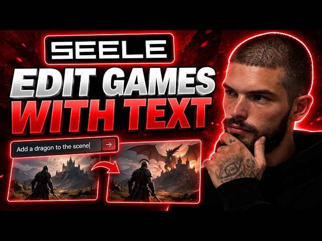 Seele AI Review: Build & Edit 3D Games with Text (No Rebuilding!)