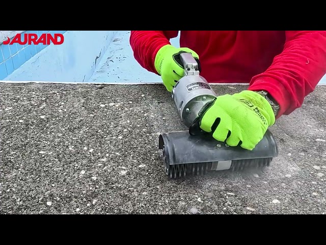 K Series - Aurand Pool Surface Preparation - Gunite Pool Grinding & Replaster Prep Tools