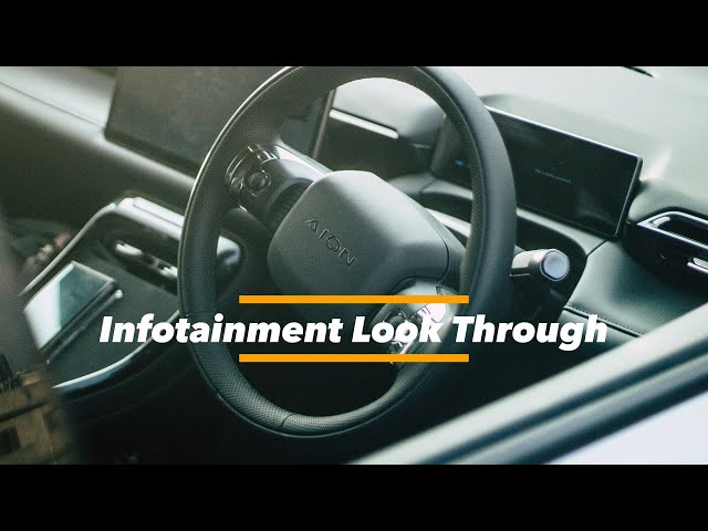 Aion V Infotainment in depth look through
