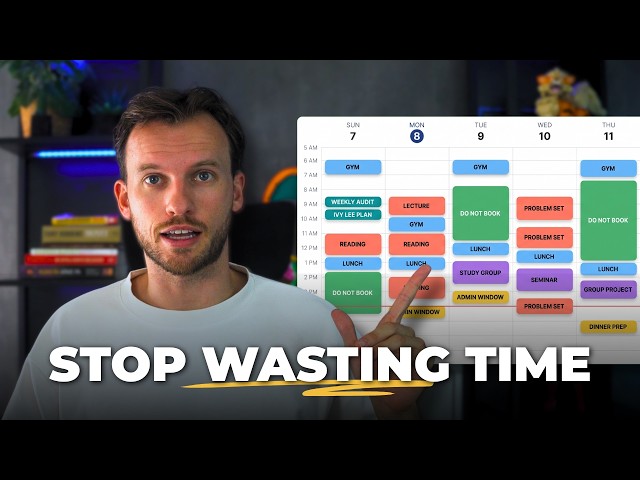 How to Manage Your Time - 10 Time Management Tips