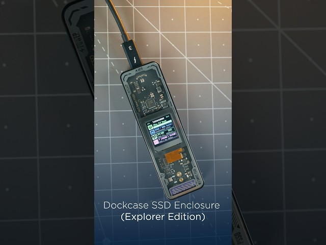 Dockcase Smart M.2 NVMe SSD Enclosure (Explorer Edition)