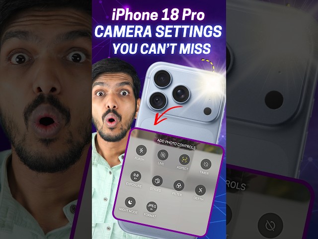 Top 5 Camera Features of iPhone 18 Pro - iPhone 18Pro Settings for  Photography and Video Recording.