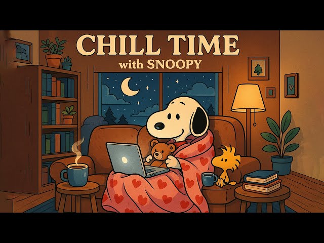 [𝐫𝐞𝐥𝐚𝐱𝐢𝐧𝐠 𝗽𝗹𝗮𝘆𝗹𝗶𝘀𝘁] Chill Jazz Time with Snoopy