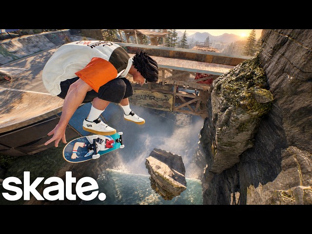 I Tried INSANE Skate Megapark Gaps...