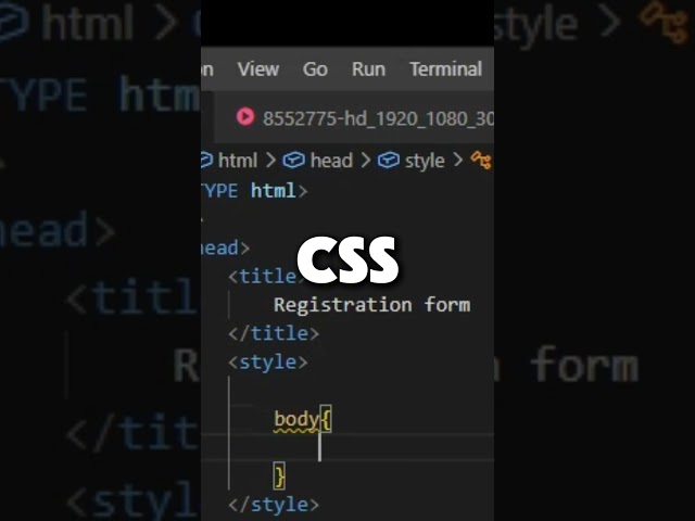 Can You Create a Creator Registration Form with HTML & CSS? 🤯💻