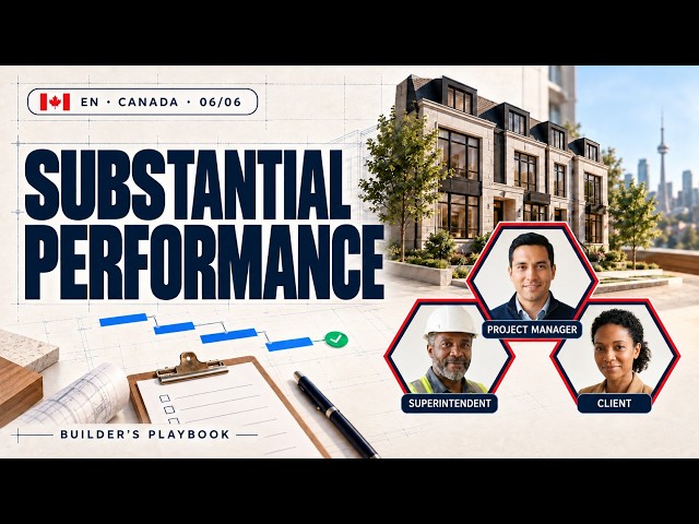 🇨🇦 EN • CANADA • 06/06 | Schedule to Substantial Performance