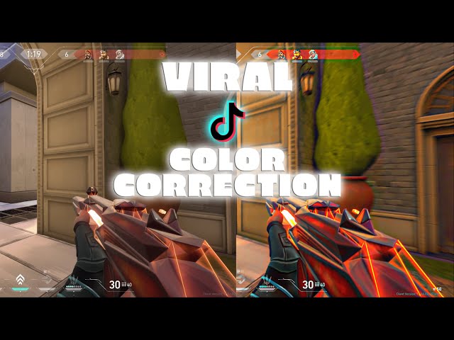 Viral Valorant Tiktok Color Correction | Tutorial
