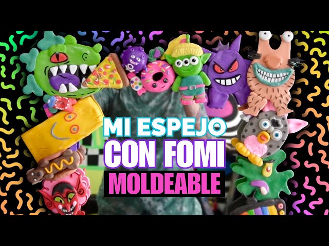 ¡Transformando mi espejo con Fomi moldeable! ✨