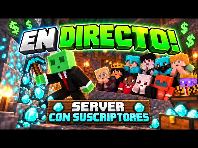 ENTRA A JUGAR CONMIGO!! | Minecraft #server #minecraft