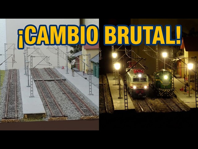 🎞️ How to SET THE SCENE for your model railway and give it a realistic night look