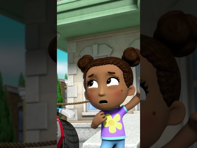 Ladder Up! Marshall & Chase Rescue Cali  #PAWPatrolShorts