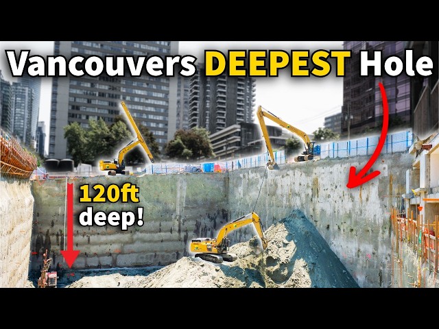 Why are They Digging a 120ft Deep Hole in Vancouver? (Insane Engineering)