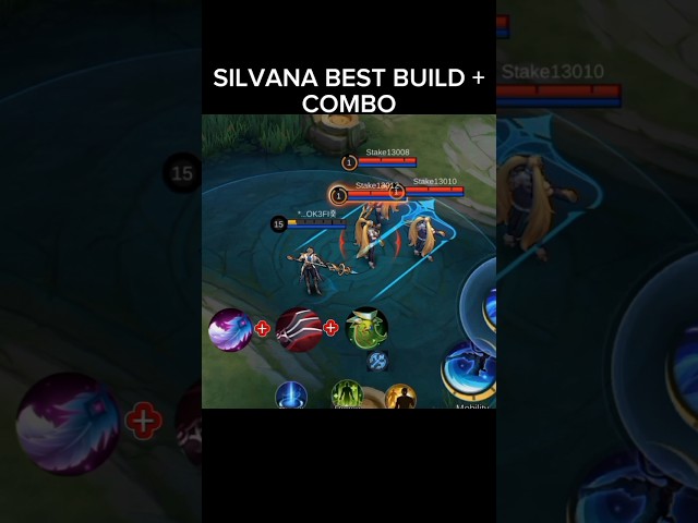 Silvanna combo + build noob to pro ✅❎