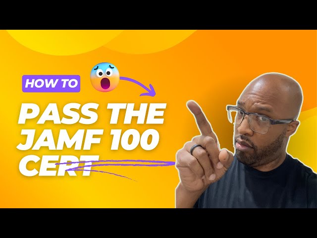 JAMF Cert