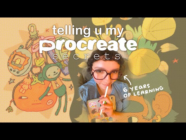 tips & tricks to IMPROVE your digital drawing process on procreate ٩(｡•ω•｡)و