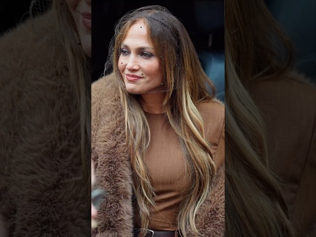 Jennifer Lopez stuns at Paris Fashion Week