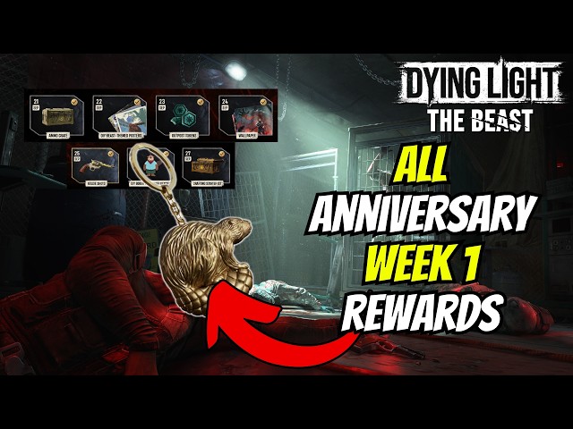 Anniversary Week 1 Rewards For Dying Light: The Beast!