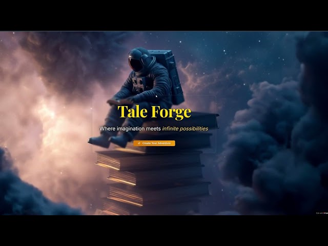 Tale-Forge Project Update: New UI, Smarter AI & Your Ideas (Lovable Shipped week 3)