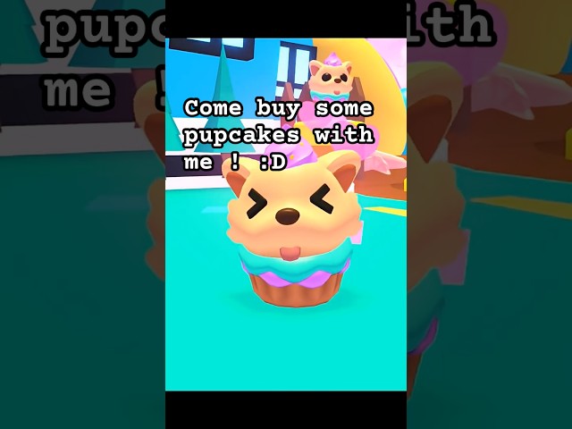 Buy some pupcakes with me ! #adoptme #roblox