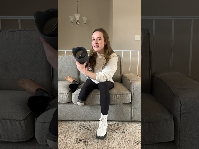 My first prosthetic socket vs. new one!