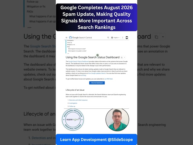 Google Completes August 2026 Spam Update, Making Quality Signals More Important Across Search Rankin