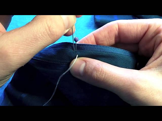 How to Sew a Button : Sewing for Beginners