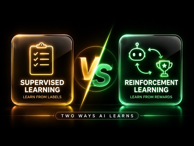 Stop Confusing Supervised and Reinforcement Learning (Explained in 2 mins)