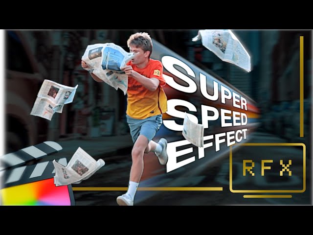 FLASH Super Speed Effect | Final Cut Pro X Tutorial