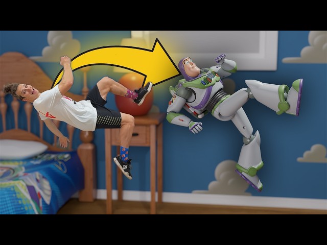 We Tried the IMPOSSIBLE Flips from Toy Story