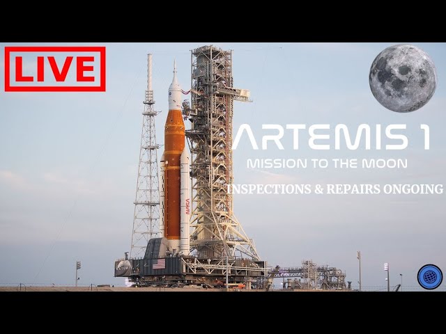 🌎 LIVE Artemis 1 at Launchpad