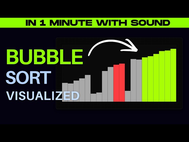 Bubble Sort | The Simplest Sorting Algorithm