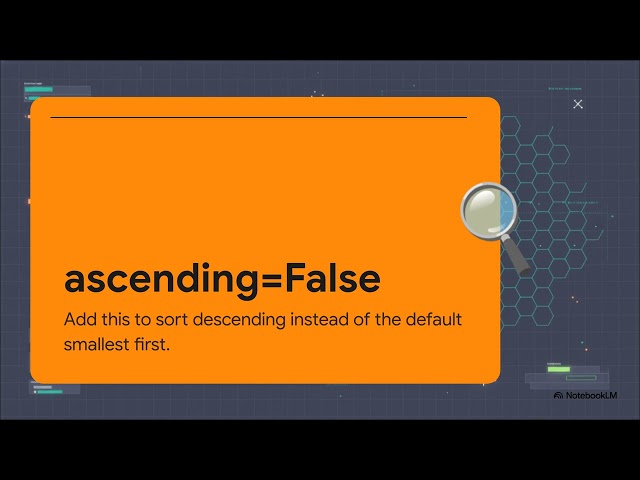 lesson 4 - Sorting Clinical Data in Python with sort_values() (Ep 4)