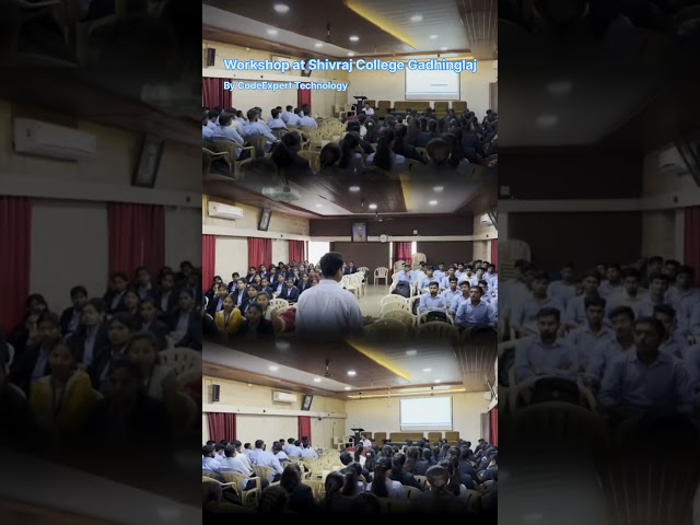 Workshop At Shivraj College Gadhinglaj - CodeExpert Technology