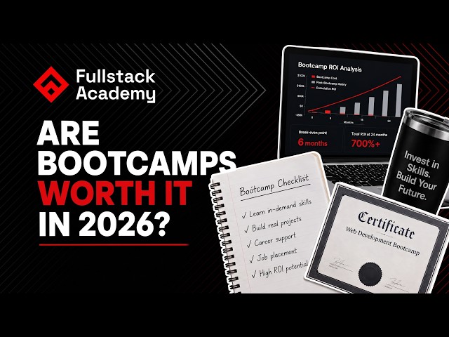 Are Bootcamps Worth It in 2026? Real ROI, Costs, and Outcomes | FullStack Academy Review