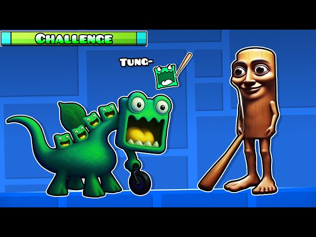 Mulpanzo Bombardino VS Tung | "Mulpan Challenge #53" | Geometry dash 2.2