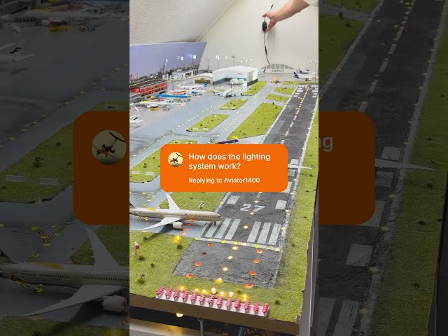 How Does The Lighting System at my Model Airport Work? Q&A ✈️