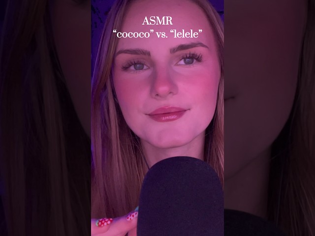 Which is more tingly?✨ #asmr #relax #tingles