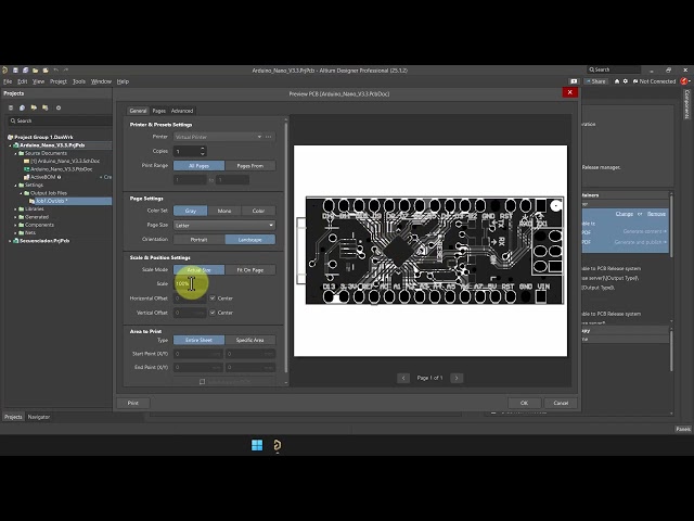 59. Arduino Nano in Altium Designer - PDF PCB Layout