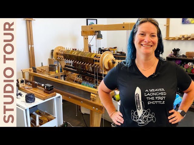 Studio Tour / Kathy Broughton / Rock Lake Weaving