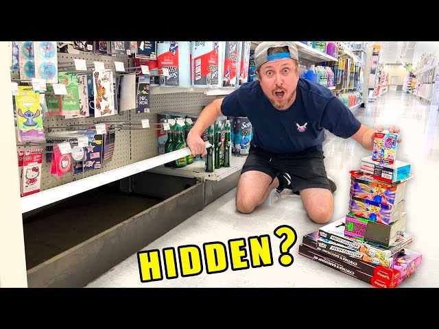 JACKPOT OF HIDDEN POKEMON CARDS FOUND UNDER STORE SHELF! Opening #88