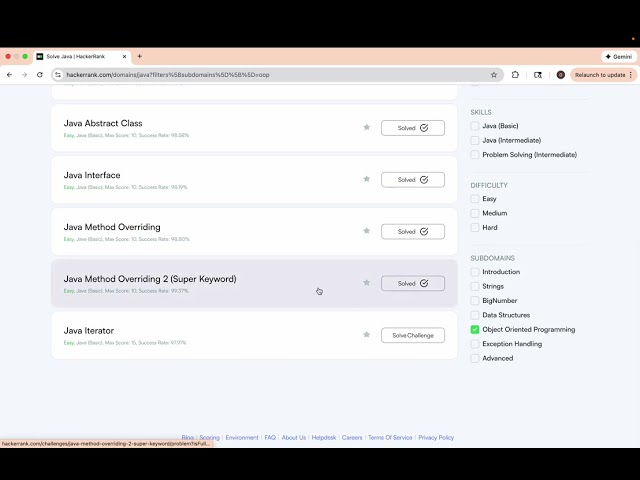Java Method Overriding II Super Keyword