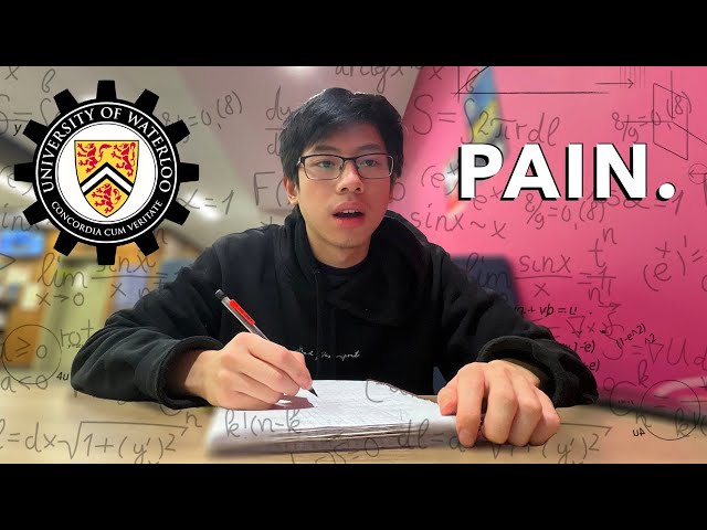 I Survived First Year Waterloo Engineering - Day in the Life