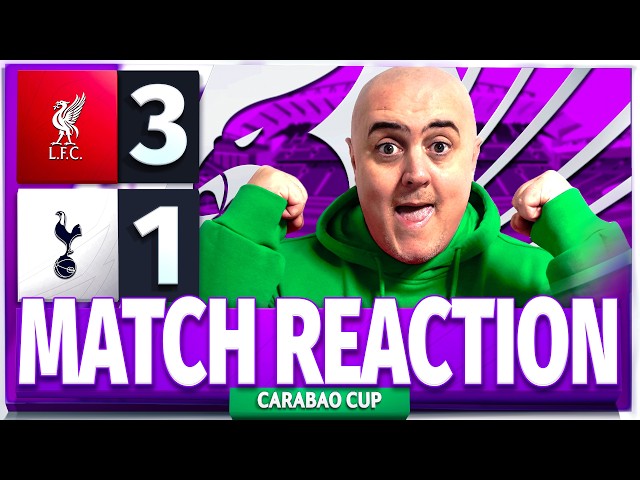 LIVERPOOL 3-1 TOTTENHAM! Craig's Match Reaction