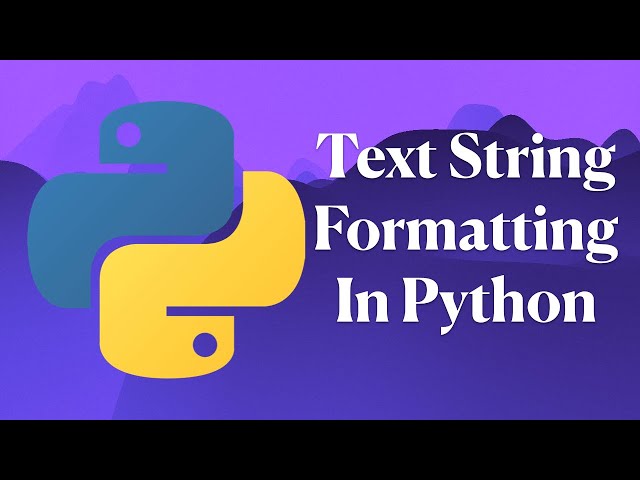Mastering the Art of Python String Formatting: Beginner to Mid-Level Tutorial