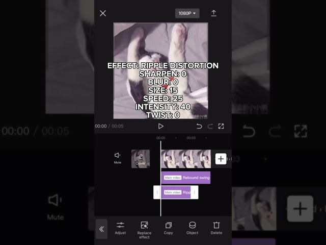 MOVING SCREEN TUTORIAL (CAPCUT) #cats #cat #edit #capcut #tutorial #viral #recommended #tiktok