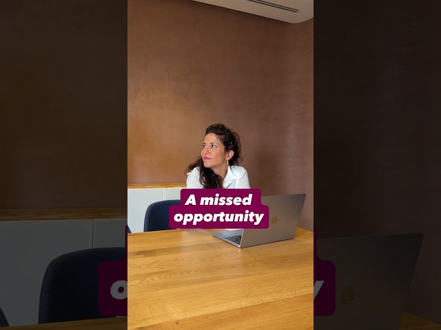 Missed opportunities